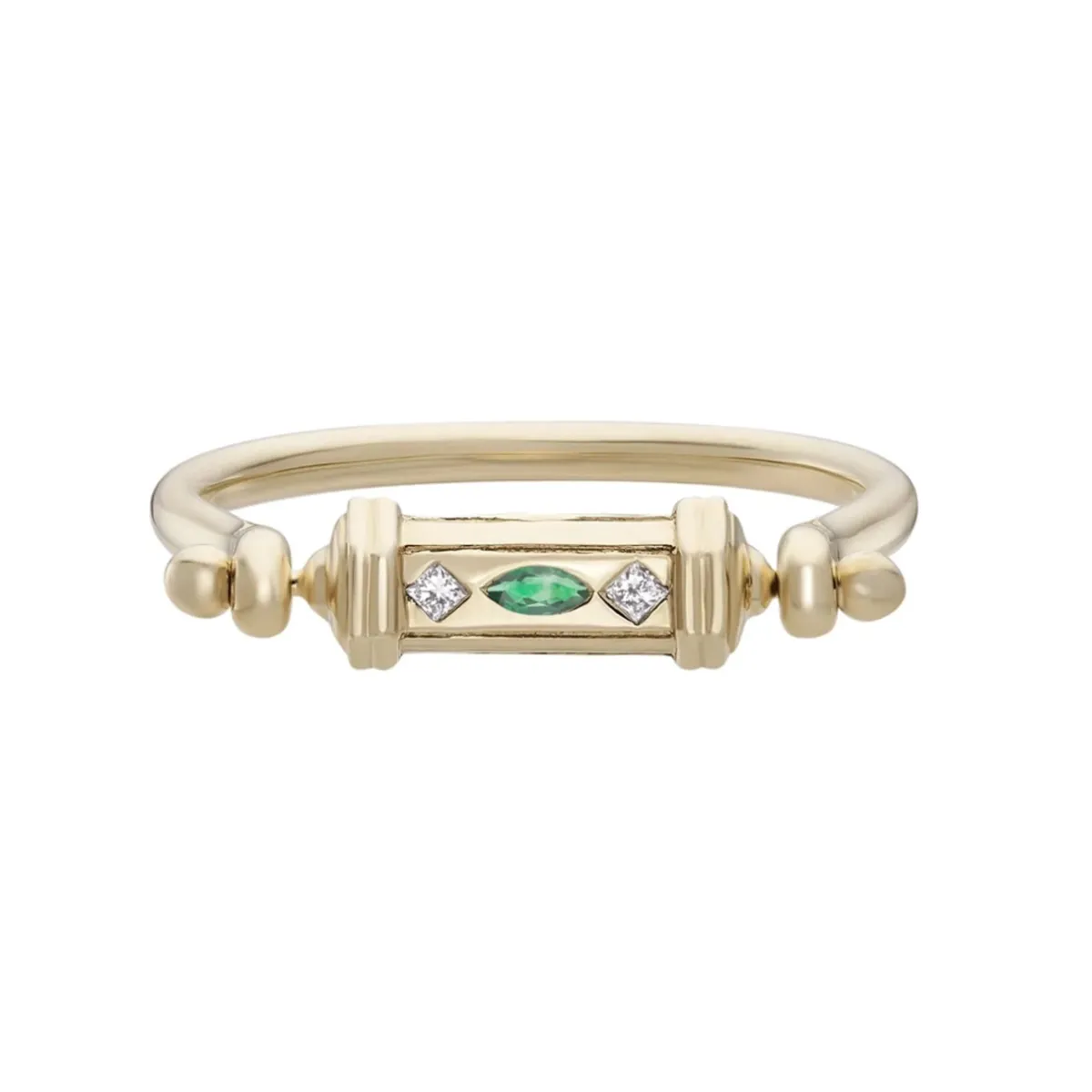 Tomfoolery Dala Mudra Gold Spinner Ring Sale