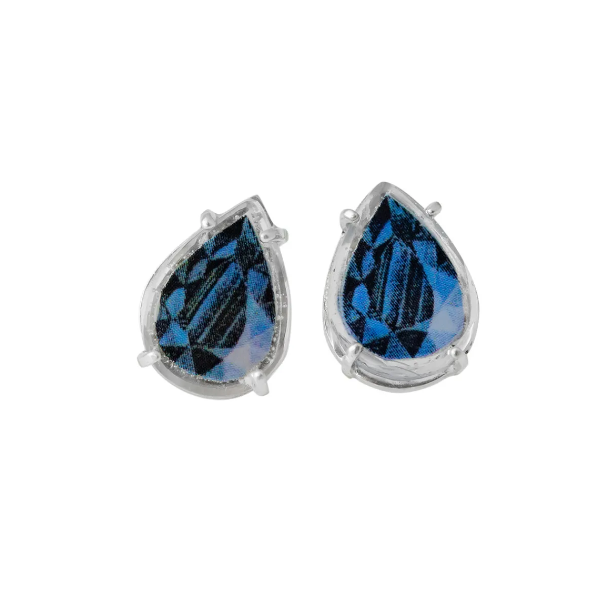 Tomfoolery Dalia Gemstone Studs Sapphire Best