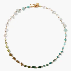 Tomfoolery Daphne Turquoise Beaded Necklace Best