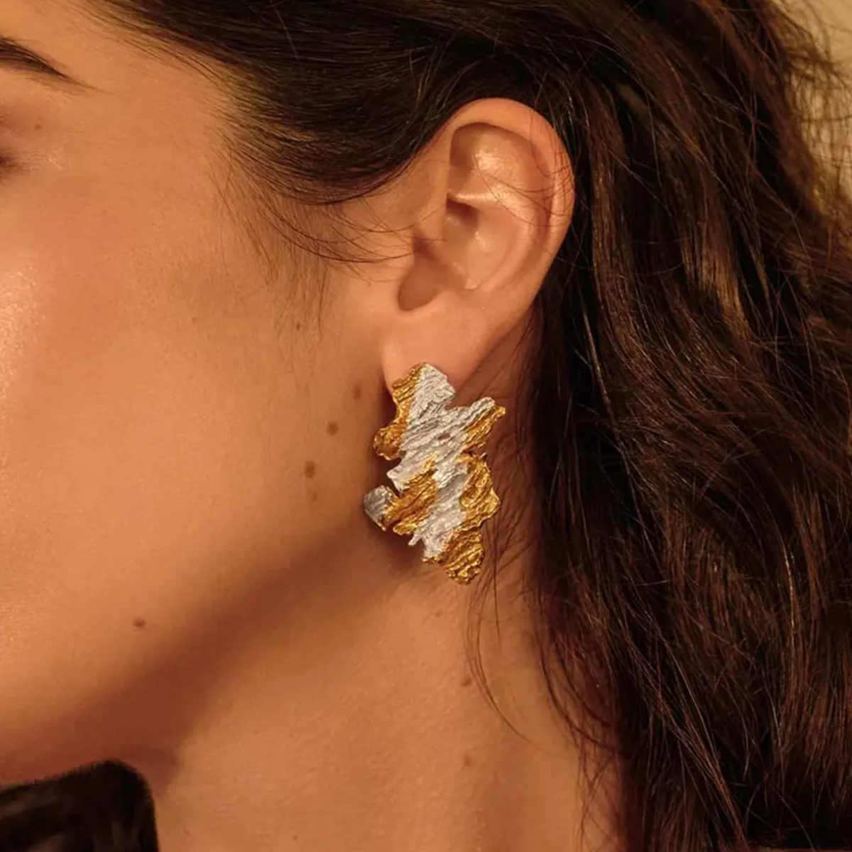 Tomfoolery Darya Irregular Mismatched Earrings Online