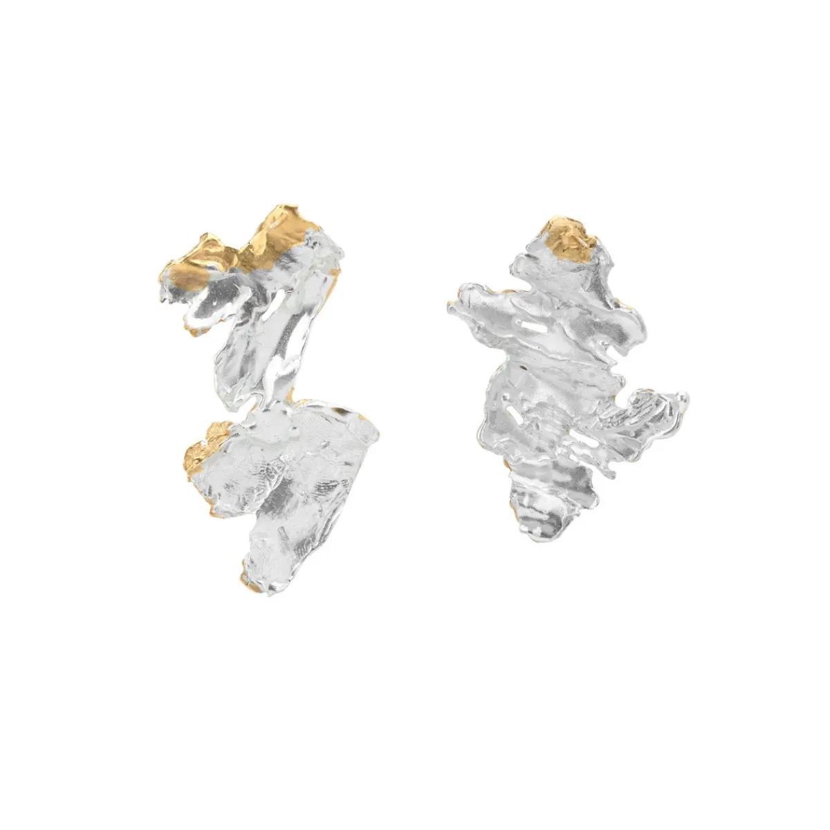 Tomfoolery Darya Irregular Mismatched Earrings Online