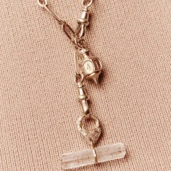 Tomfoolery Debbie N°3 9ct Yellow Gold Necklace Hot