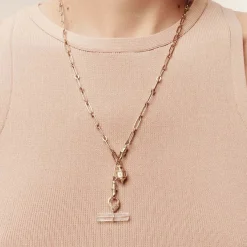 Tomfoolery Debbie N°3 9ct Yellow Gold Necklace Hot