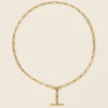 Tomfoolery Debbie N°2 Yellow Gold Chain Necklace Outlet