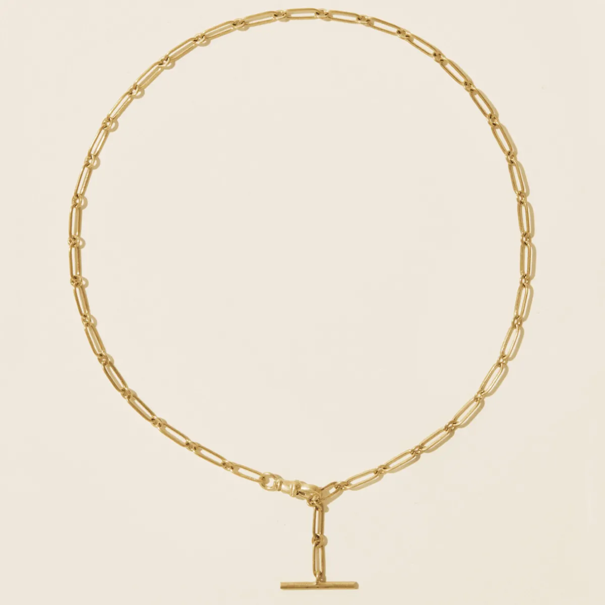 Tomfoolery Debbie N°2 Yellow Gold Chain Necklace Outlet