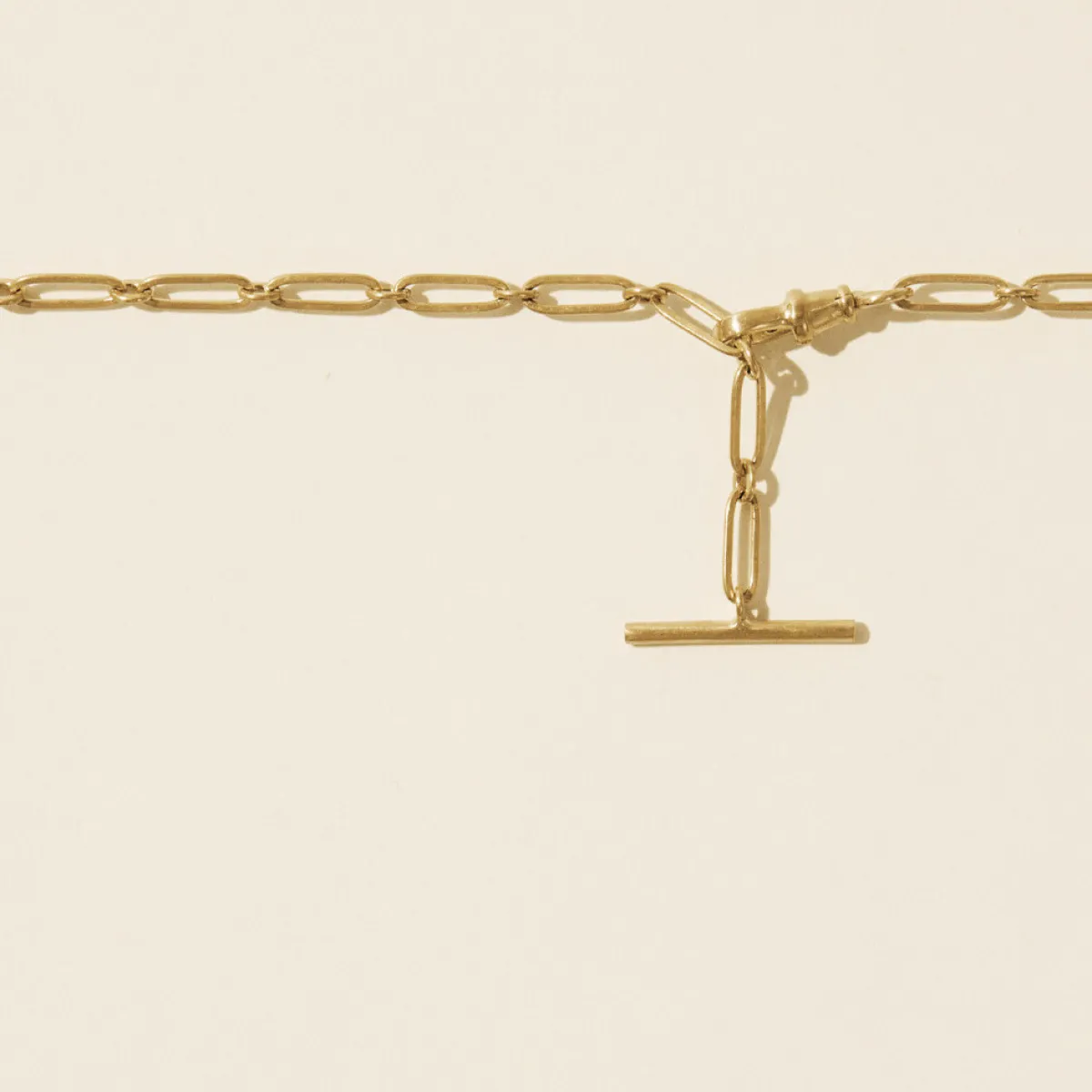 Tomfoolery Debbie N°2 Yellow Gold Chain Necklace Outlet
