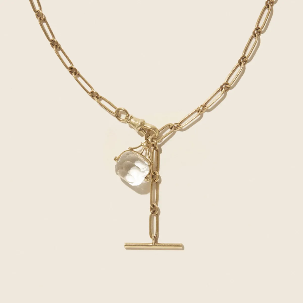 Tomfoolery Debbie N°2 Yellow Gold Chain Necklace Outlet