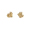Tomfoolery Deia Irregular Gold Studs New