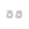 Tomfoolery Deti Silver White Sapphire Studs Sale