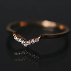 Tomfoolery Diamond Antlia Ring Outlet