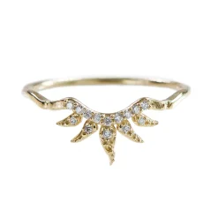 Tomfoolery Diamond Arabesque Ring Best