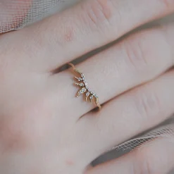 Tomfoolery Diamond Arabesque Ring Best