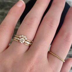Tomfoolery Diamond Arch Ring Discount