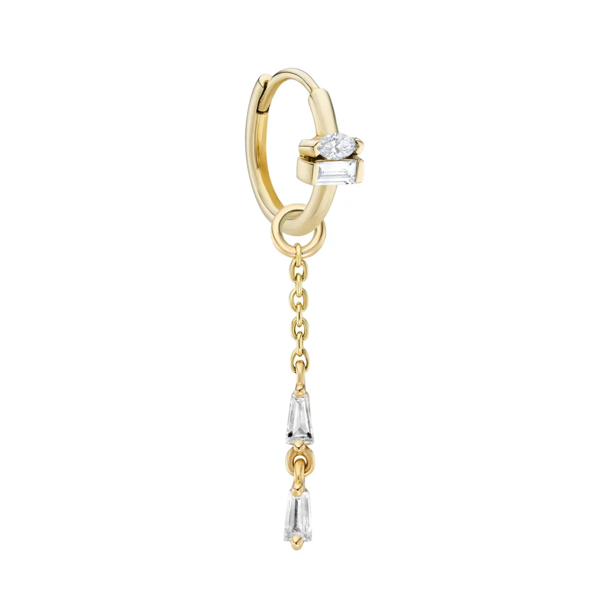 Tomfoolery Diamond Date Drop Clicker Hoop Clearance
