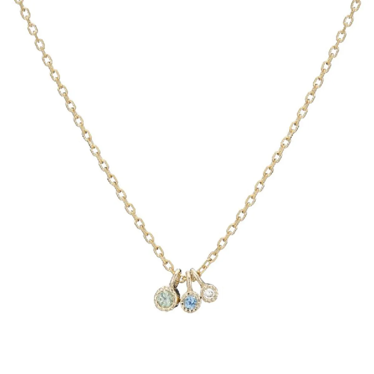 Tomfoolery Diamond Moon Drop Necklace Clearance