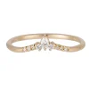 Tomfoolery Diamond Peak Ring Outlet