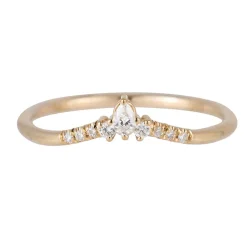 Tomfoolery Diamond Peak Ring Outlet