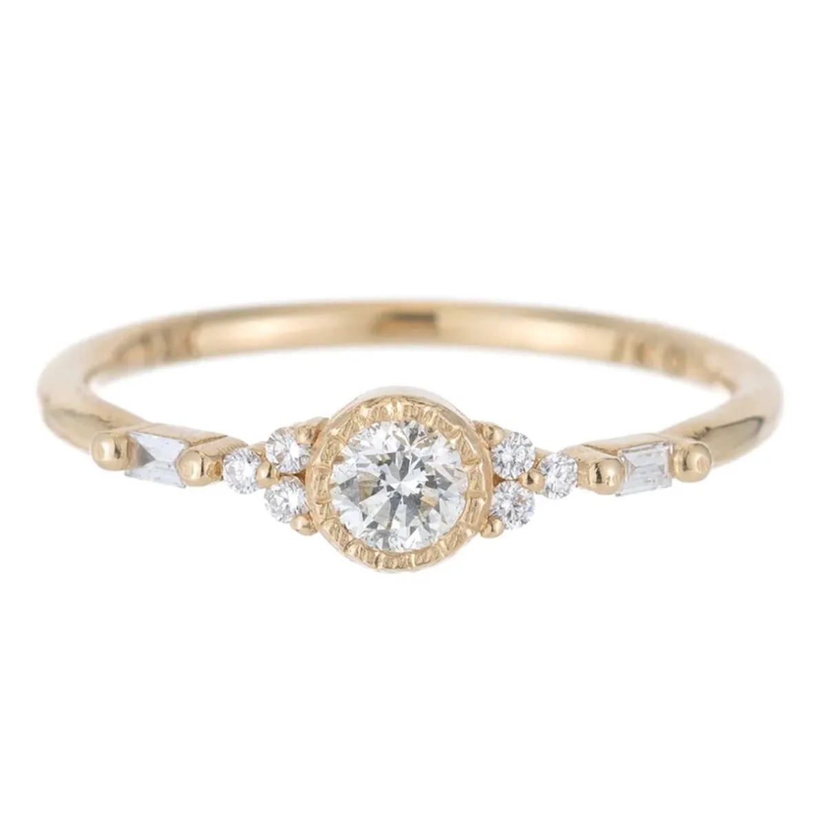 Tomfoolery Diamond Round Poeme Ring Sale