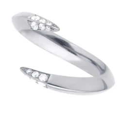 Tomfoolery Diamond Signature Open Ring Outlet