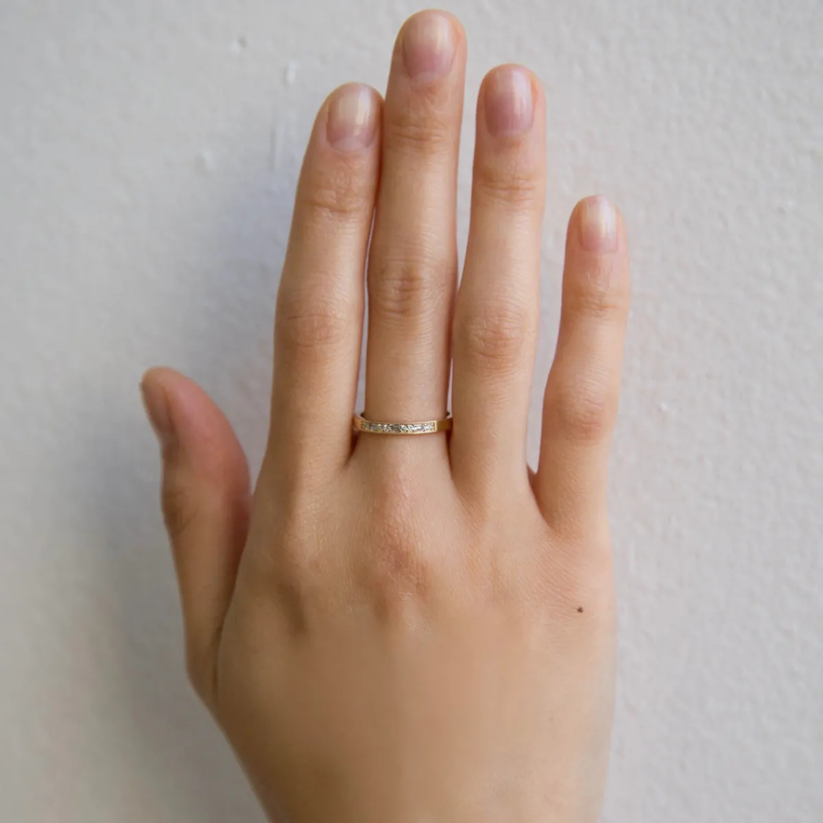 Tomfoolery Diamond Staccato Ring Outlet