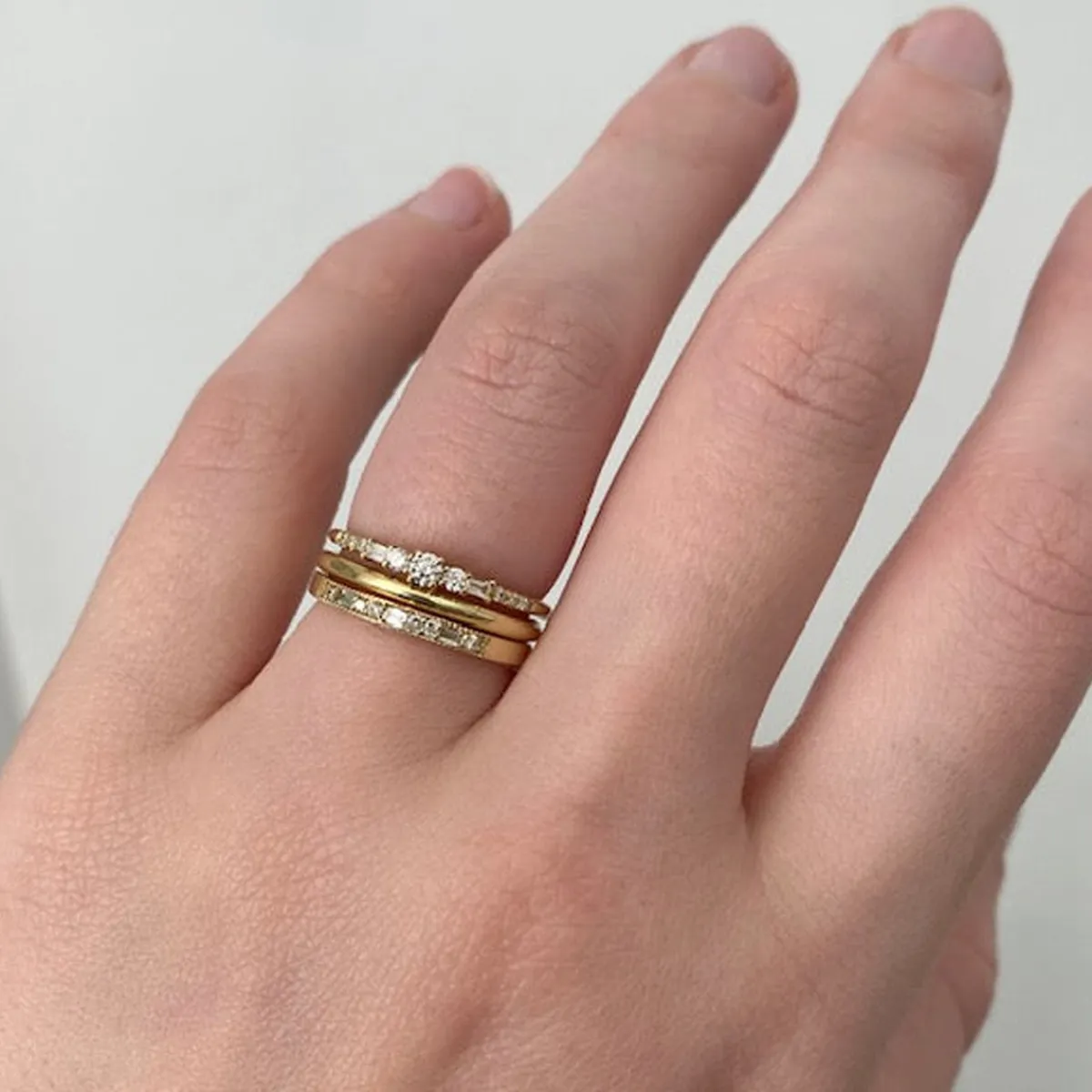 Tomfoolery Diamond Staccato Ring Outlet