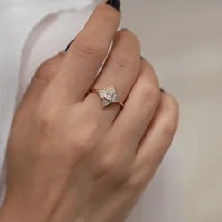 Tomfoolery Diamond Star Ring Discount