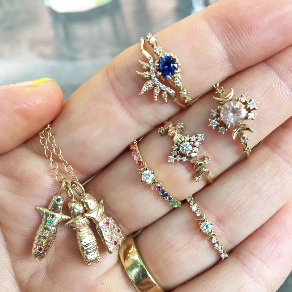 Tomfoolery Diamond Stardust Ring Sale