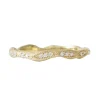 Tomfoolery Diamond Wave Eternity Ring Outlet