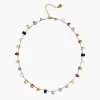 Tomfoolery Diana Beaded Necklace Multi Discount