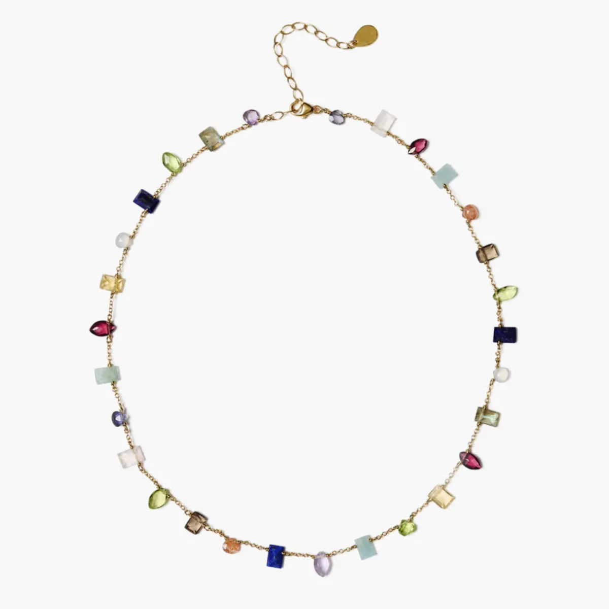 Tomfoolery Diana Beaded Necklace Multi Discount