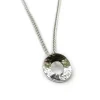 Tomfoolery Disco Small Silver Pendant Hot