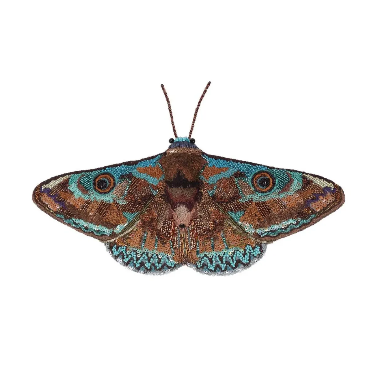 Tomfoolery Donuca Moth Beaded Art Object Online