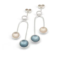 Tomfoolery Double Deco Balance Drop Earrings Discount