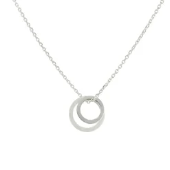 Tomfoolery Double Drop Circle Pendant Online