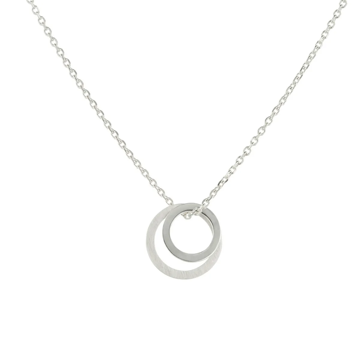 Tomfoolery Double Drop Circle Pendant Online