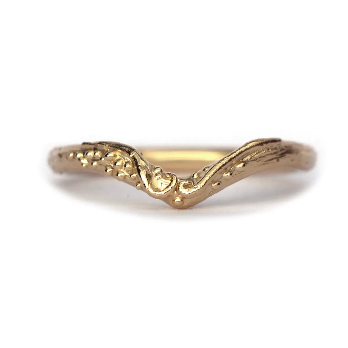 Tomfoolery Double Kelp Rockpool Wishbone Ring Discount