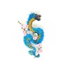 Tomfoolery Dragon 24 Beaded Sequin Brooch Hot