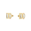 Tomfoolery DRESS Gold Duo Studs Online