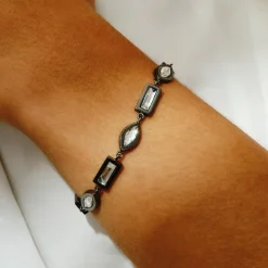 Tomfoolery DRESS Gunmetal Bracelet Outlet