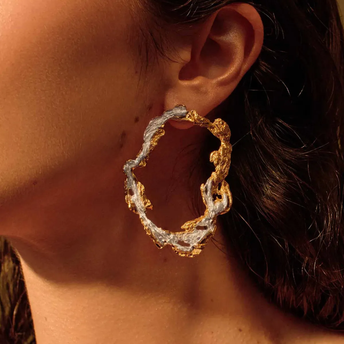 Tomfoolery Dzovag Irregular Hoops Sale