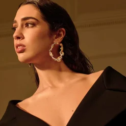 Tomfoolery Dzovag Irregular Hoops Sale