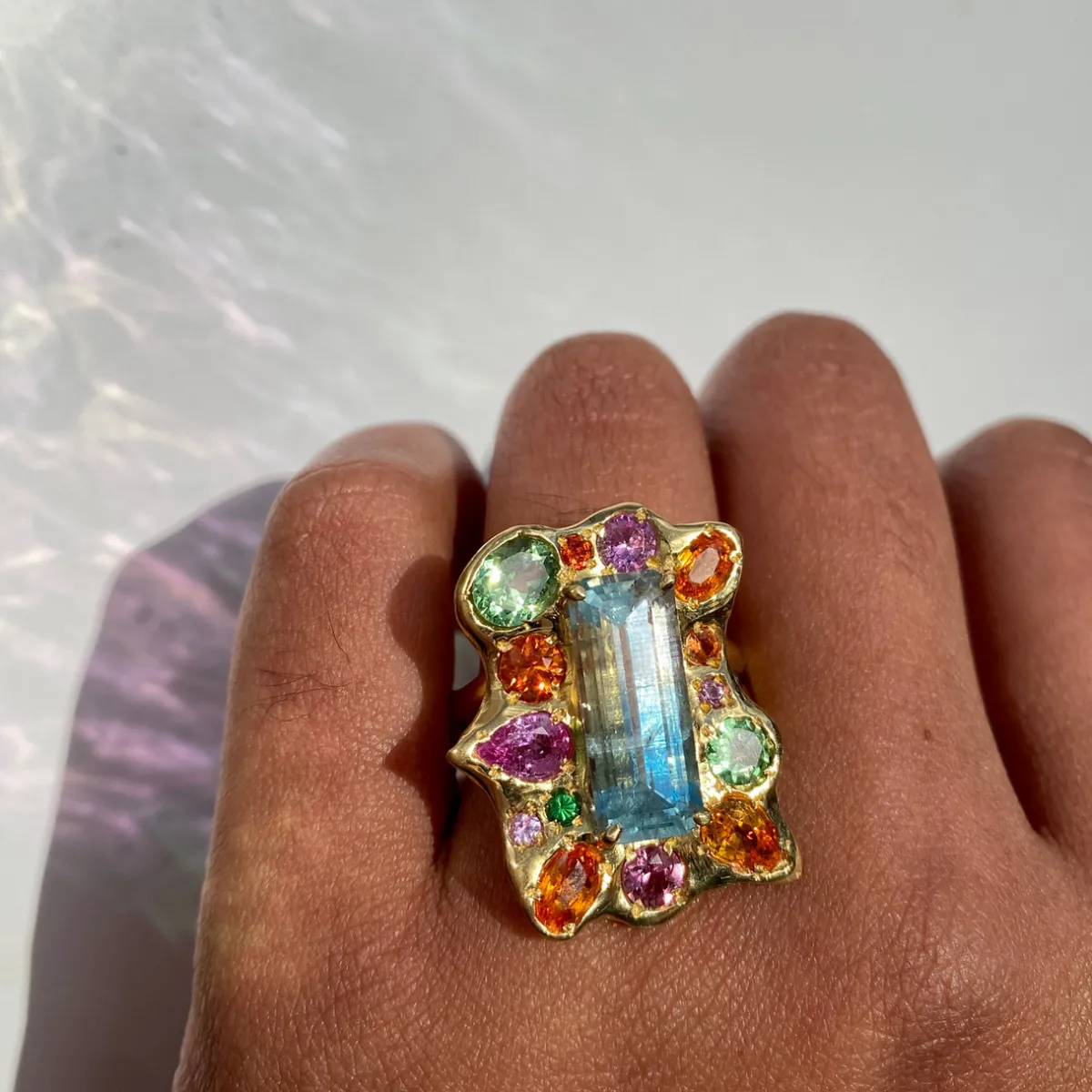 Tomfoolery Earth Art Ring Clearance
