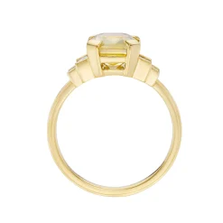 Tomfoolery Empire Stature Yellow Sapphire & Diamond Ring Best