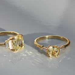 Tomfoolery Empire Stature Yellow Sapphire & Diamond Ring Best