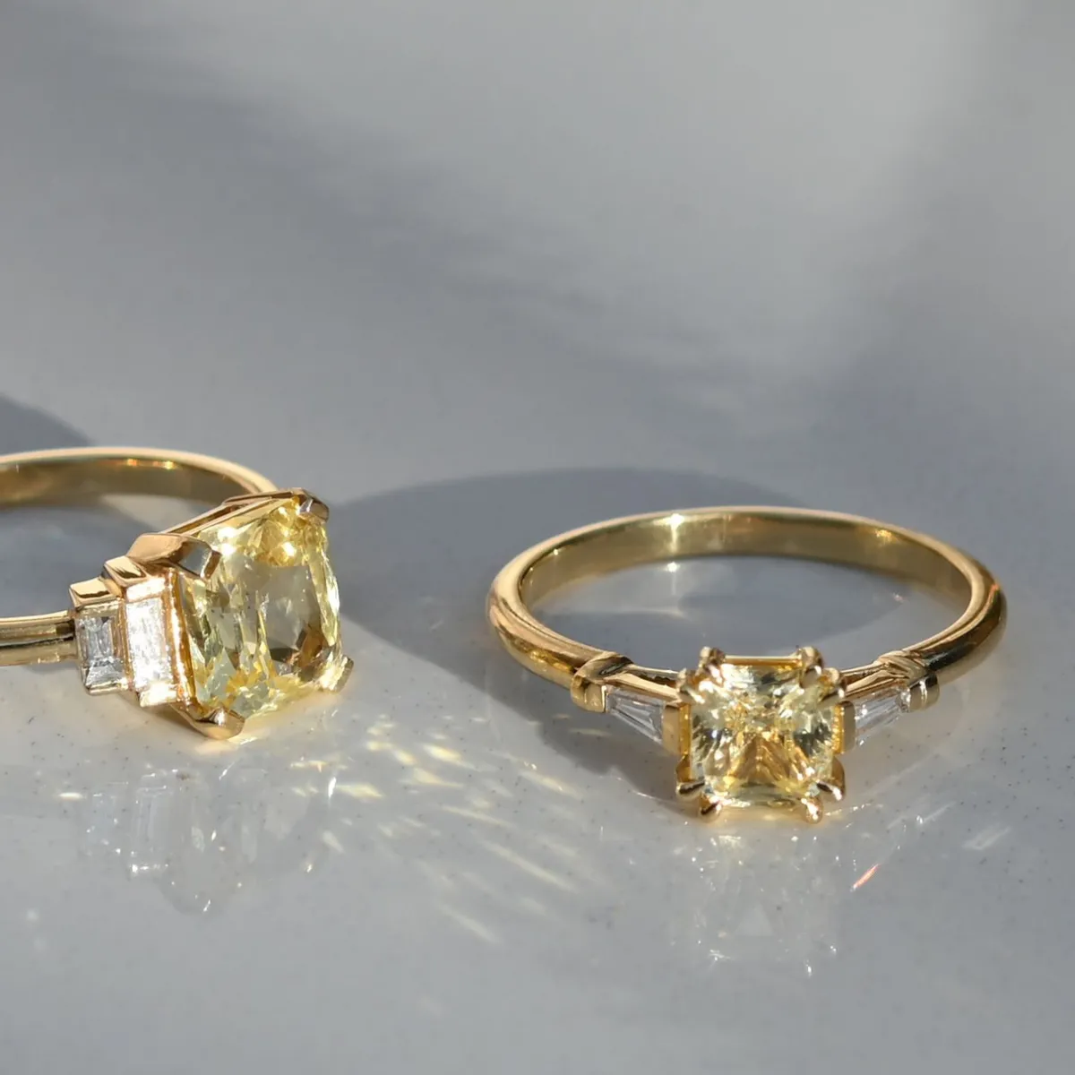 Tomfoolery Empire Stature Yellow Sapphire & Diamond Ring Best