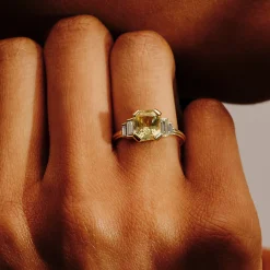 Tomfoolery Empire Stature Yellow Sapphire & Diamond Ring Best