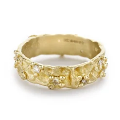 Tomfoolery Encrusted Band with Barnacles & White Diamonds Discount