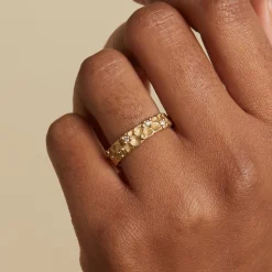 Tomfoolery Encrusted Band with Barnacles & White Diamonds Discount