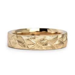 Tomfoolery Engraved Aerie Feather Band Sale