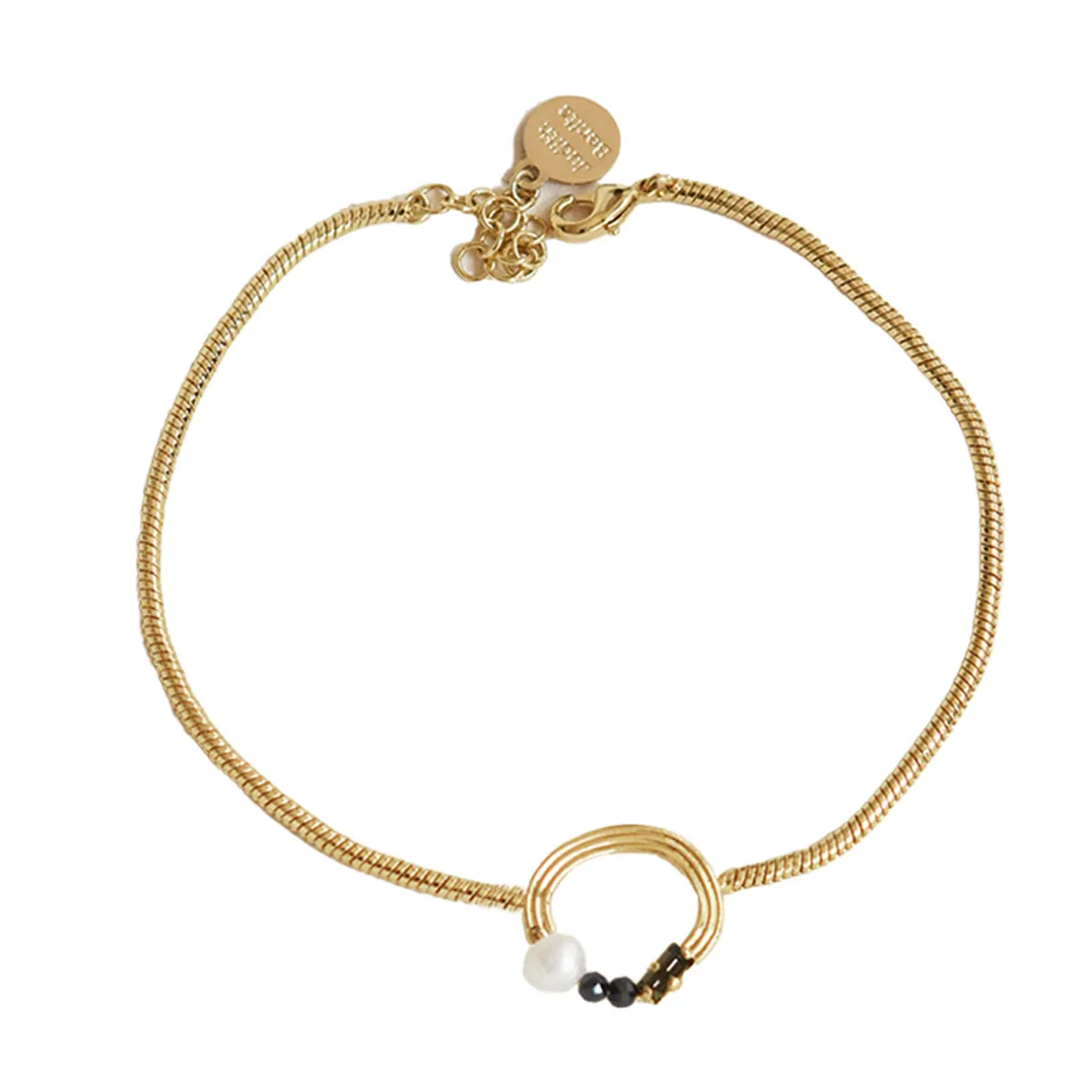 Tomfoolery Esma Gold, Spinel & Pearl Bracelet Discount